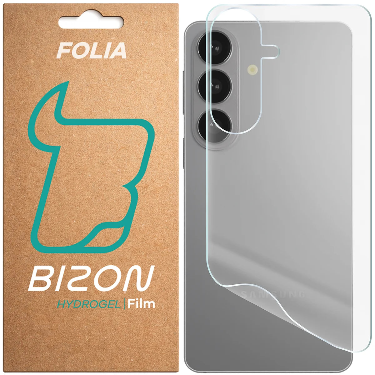 Hydrogel Folie für die Rückseite für Galaxy S26, Bizon Film Hydrogel Back, 1 Stück
