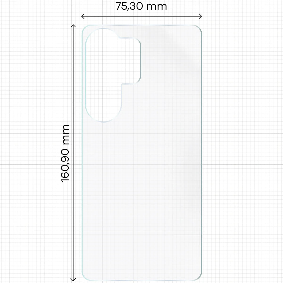 Hydrogel Folie für die Rückseite für Galaxy S26 Ultra, Bizon Film Hydrogel Back Duo, 2 Stück