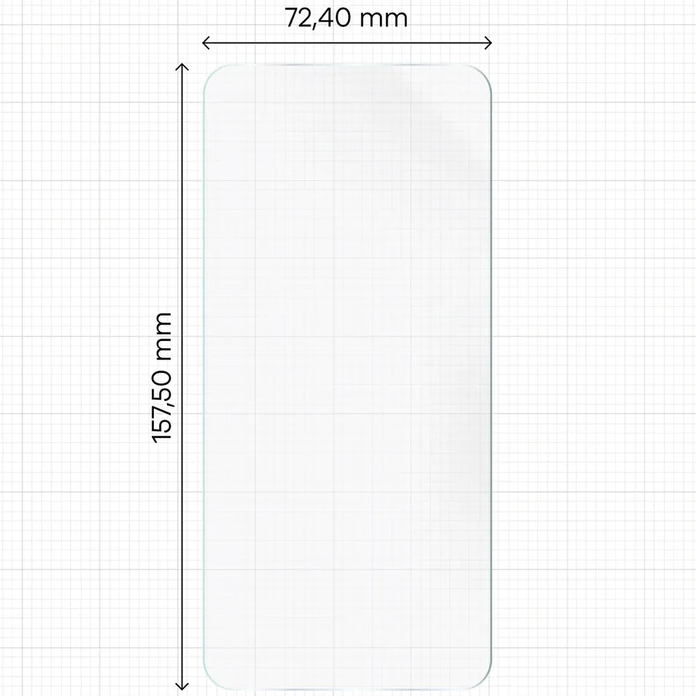 Hydrogel Folie für den Bildschirm für Motorola Edge 70 Plus, Bizon Film Hydrogel Front, 1 Stück (2/5)