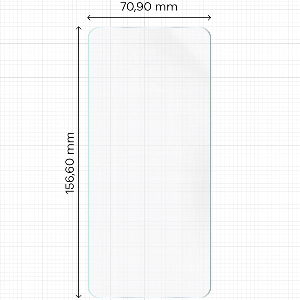 Hydrogel Folie für den Bildschirm für Motorola Edge 70 Pro, Bizon Film Hydrogel Front, 1 Stück