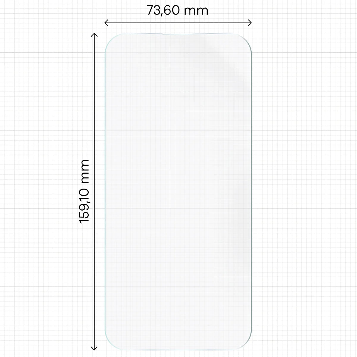 Hydrogel Folie für den Bildschirm für Nothing Phone (4b), Bizon Film Hydrogel Front, 1 Stück (2/5)