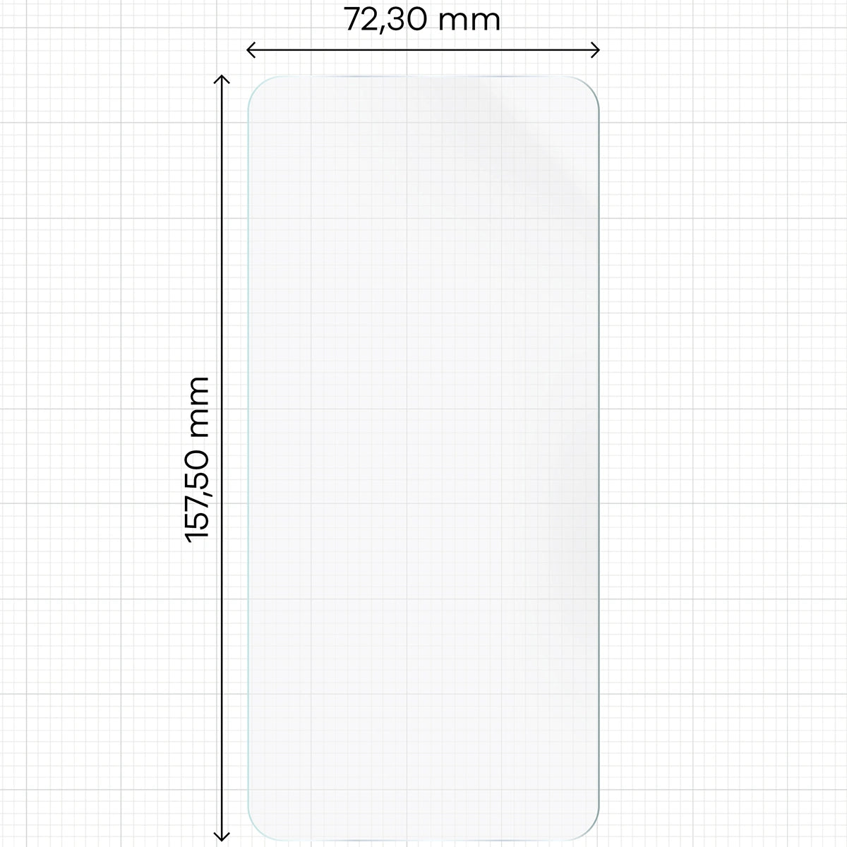 Hydrogel Folie für den Bildschirm für Galaxy A57 5G, Bizon Film Hydrogel Front, 1 Stück