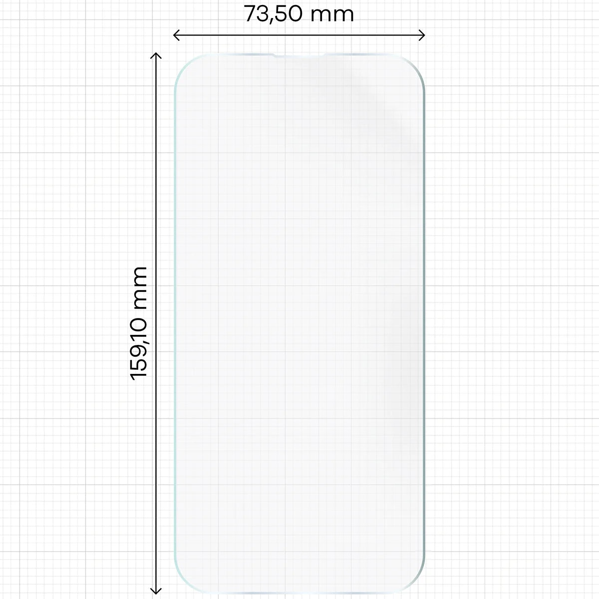 Hydrogel Folie für den Bildschirm für Xiaomi POCO X8 Pro Max, Bizon Film Hydrogel Front, 1 Stück