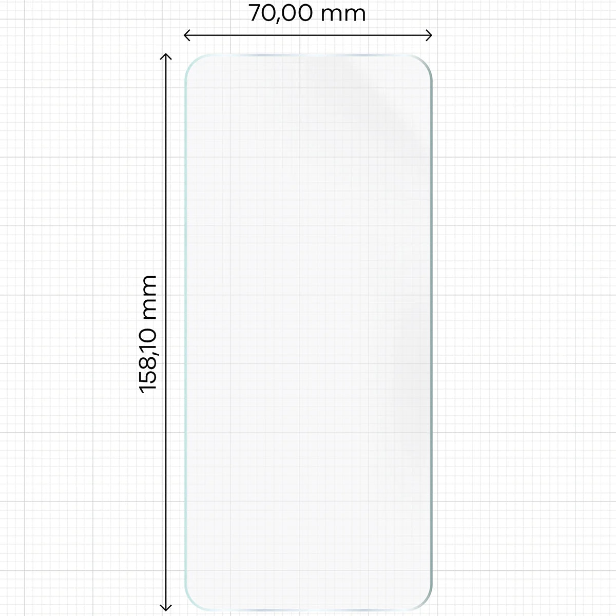 Hydrogel Folie für den Bildschirm für Huawei nova 14 Pro, Bizon Film Hydrogel Front Duo, 2 Stück