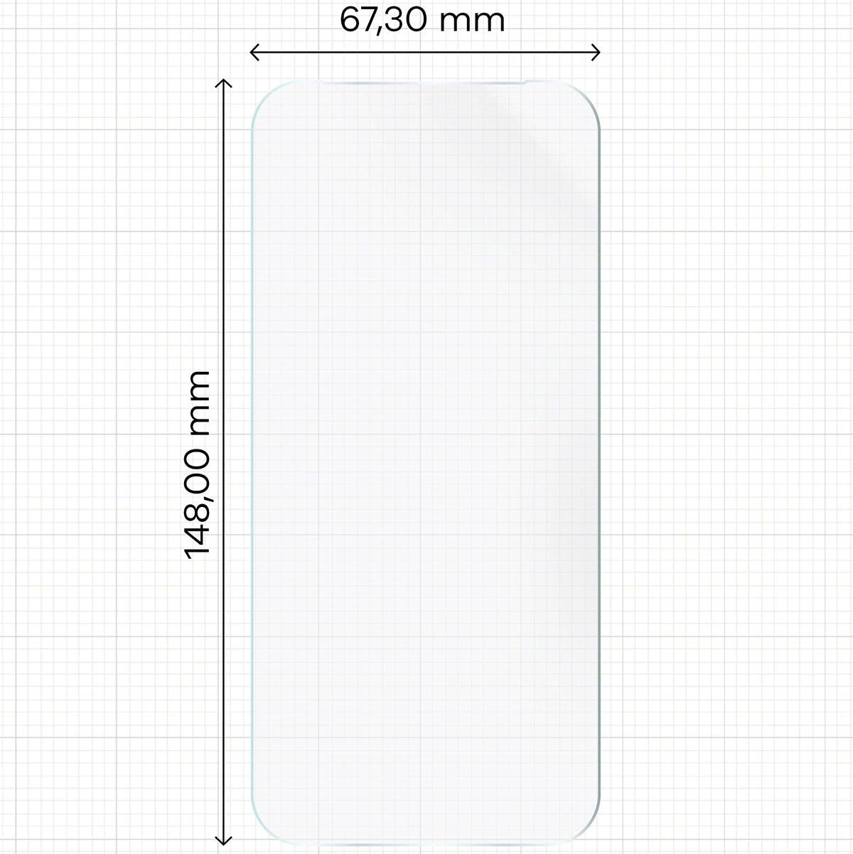 Hydrogel Folie für den Bildschirm für Oppo Reno 15 Pro, Bizon Film Hydrogel Front Duo, 2 Stück