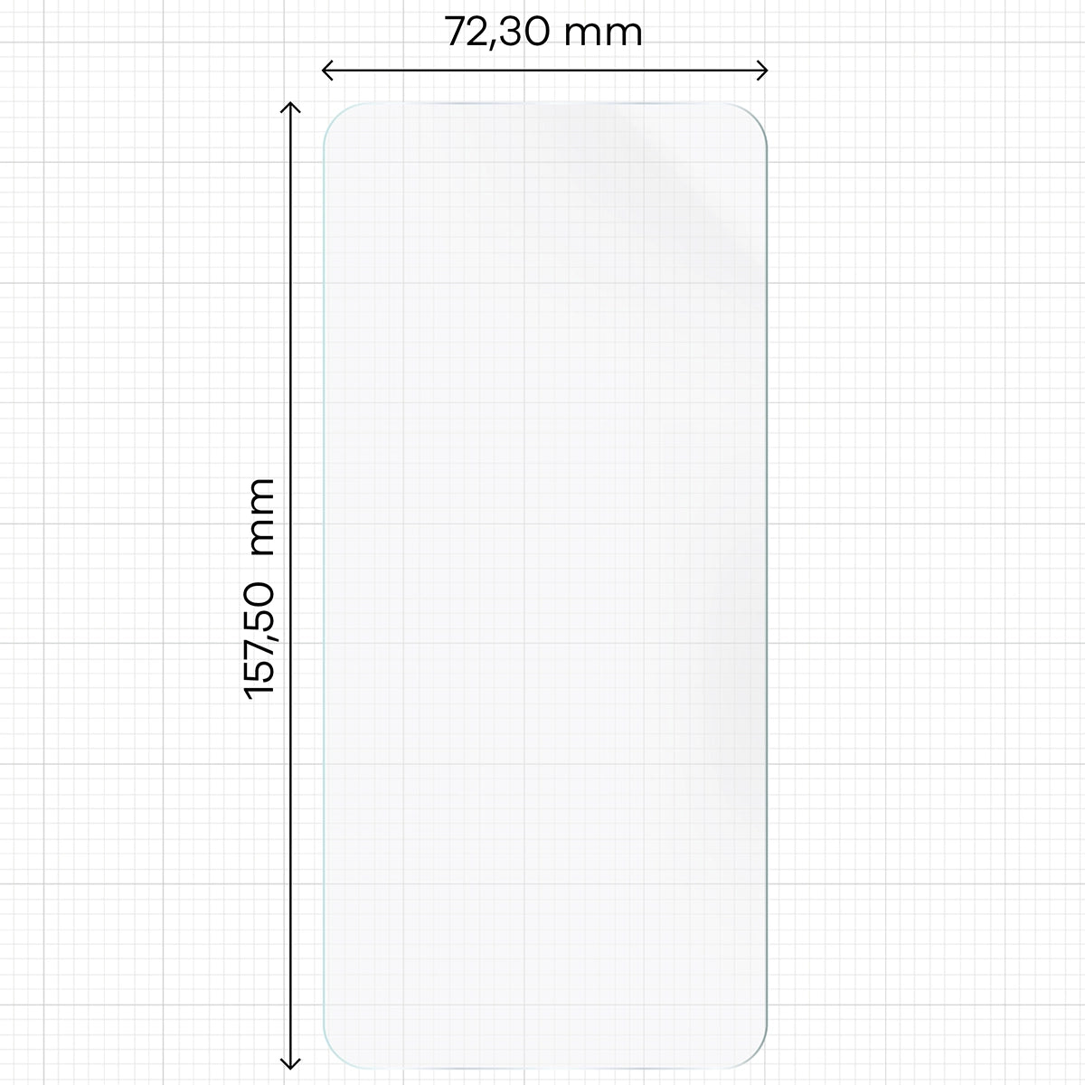 Hydrogel Folie für den Bildschirm für Realme 16 Pro Plus 5G, Bizon Film Hydrogel Front Duo, 2 Stück