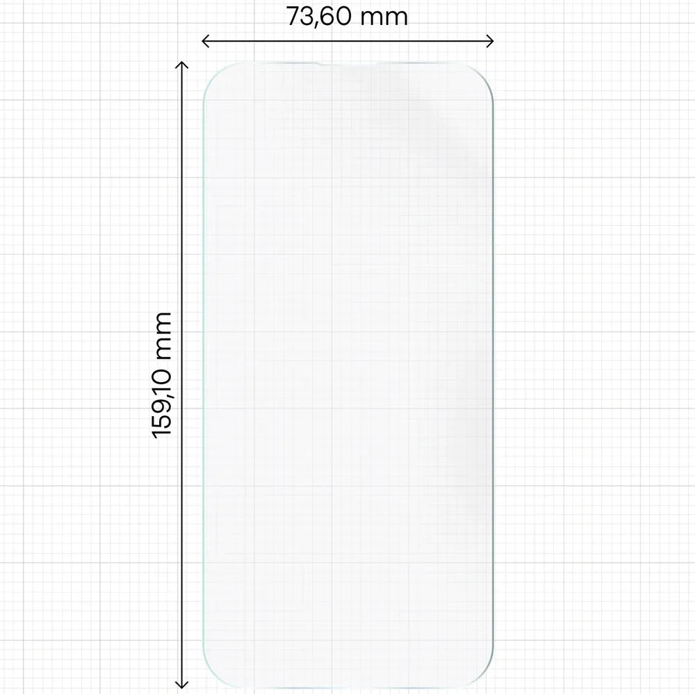 Hydrogel Folie für den Bildschirm für Vivo X500 Pro Max, Bizon Film Hydrogel Front Duo, 2 Stück (2/5)