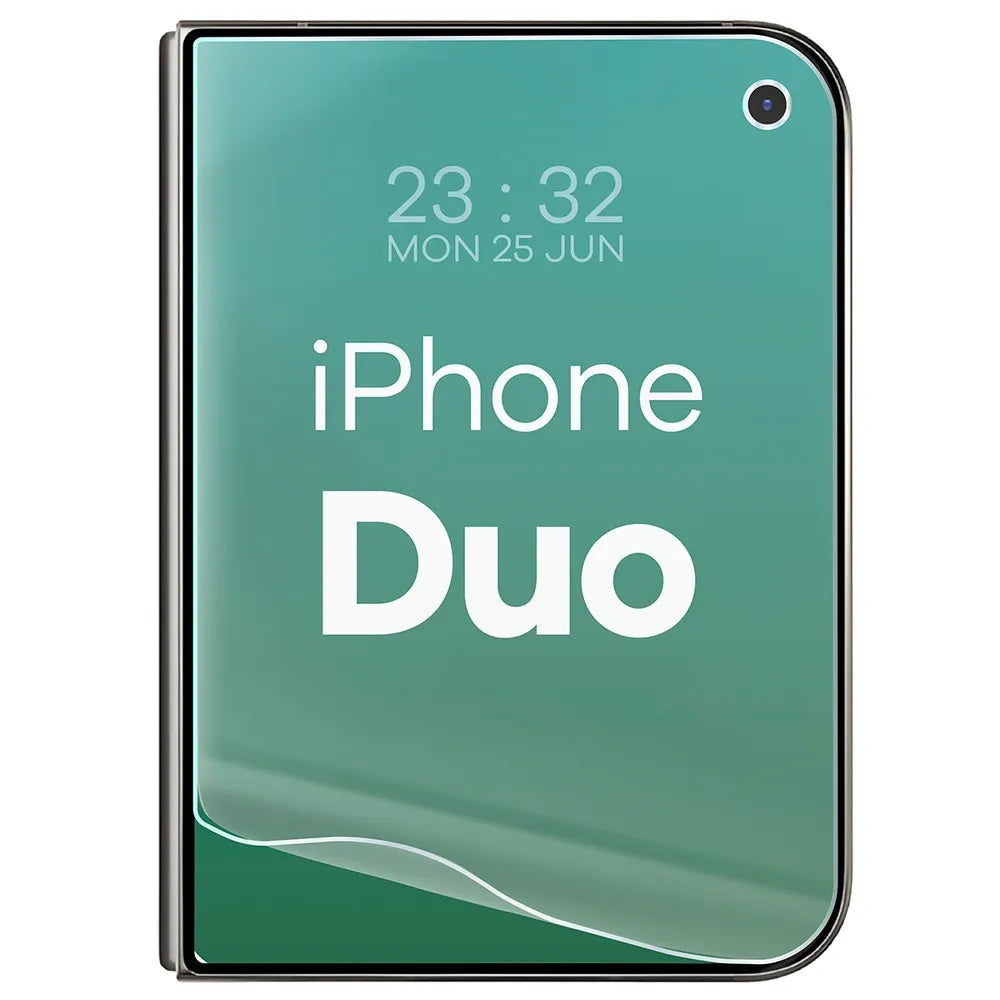 Hydrogel Folie für Display und Rückseite Bizon Film Hydrogel Pack für iPhone Duo, 2 Stück (3/5)