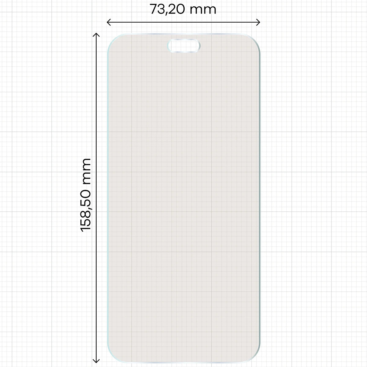 Matte Folie für iPhone 18 Pro Max, Bizon Film Matte Duo, 2 Stück (2/5)