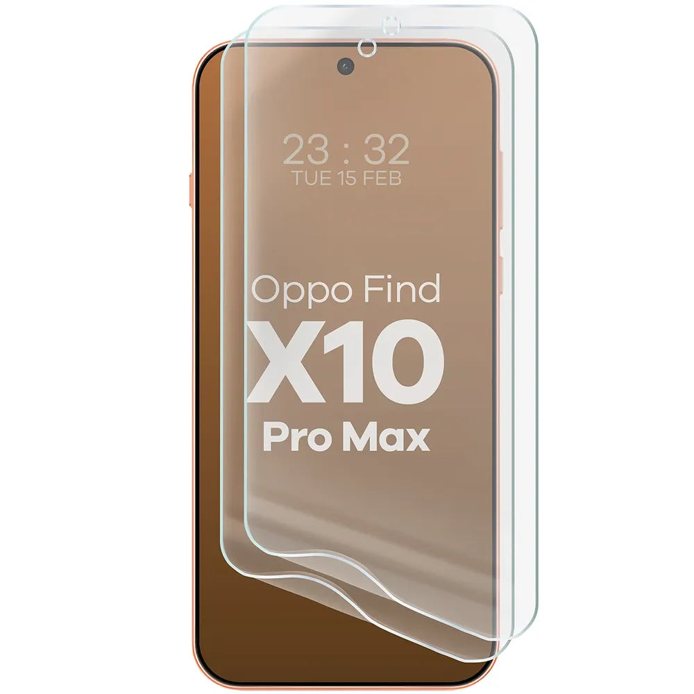 Matte Folie für OPPO Find X10 Pro Max, Bizon Film Matte Duo, 2 Stück (5/5)