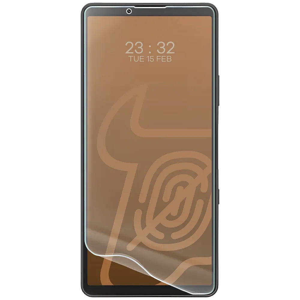 Matte Folie für Sony Xperia 10 VIII, Bizon Film Matte Duo, 2 Stück (3/5)