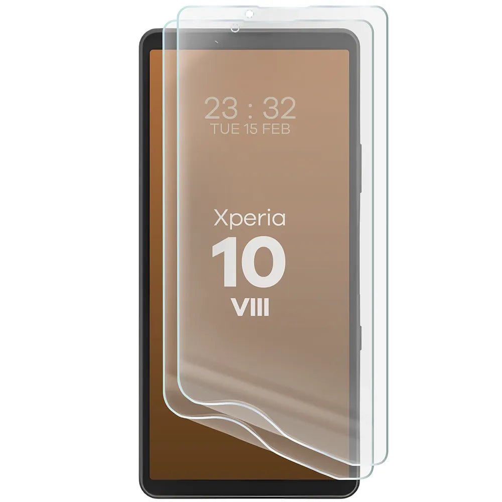 Matte Folie für Sony Xperia 10 VIII, Bizon Film Matte Duo, 2 Stück (5/5)