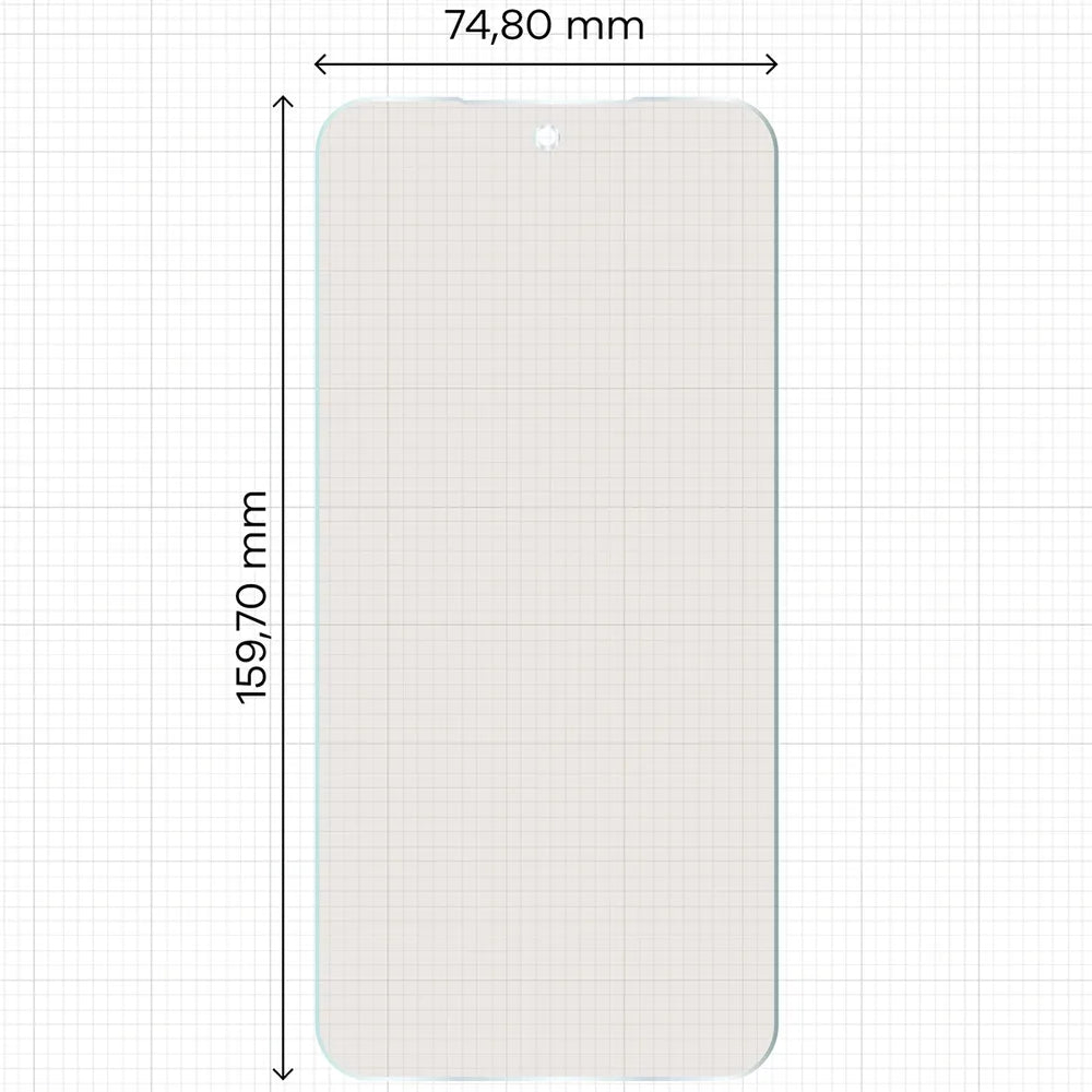 Matte Folie für Xiaomi Redmi Note 17 Pro 5G, Bizon Film Matte Duo, 2 Stück (2/5)