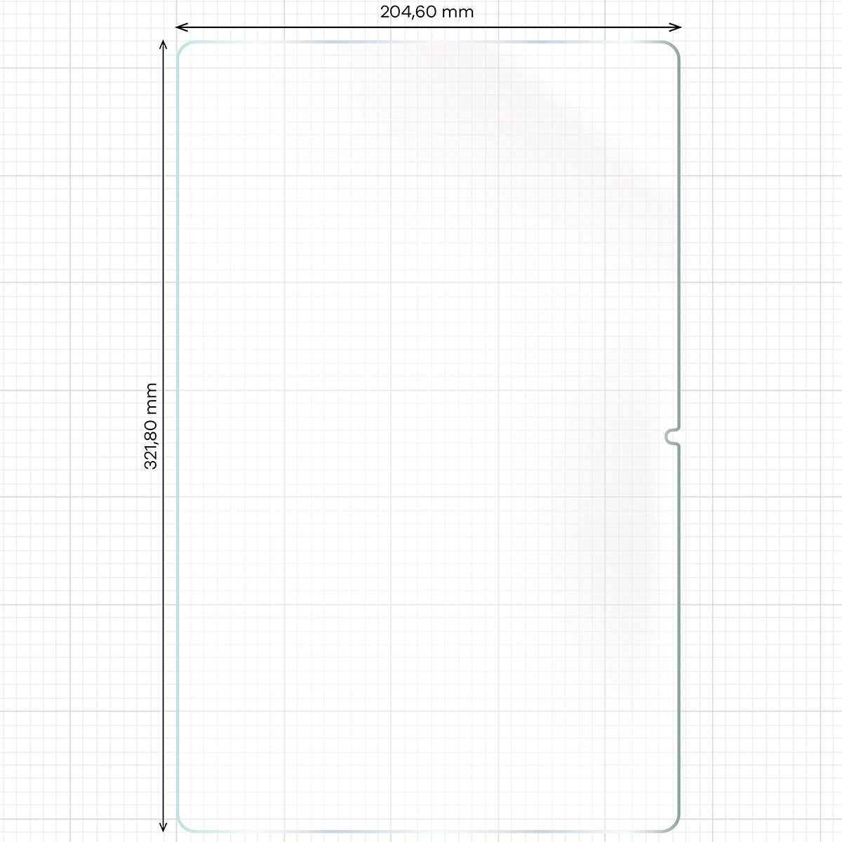 Papierimitationsfolie für Samsung Galaxy Tab S11 Ultra, Bizon Film Tab Papirus Duo, 2 Stück