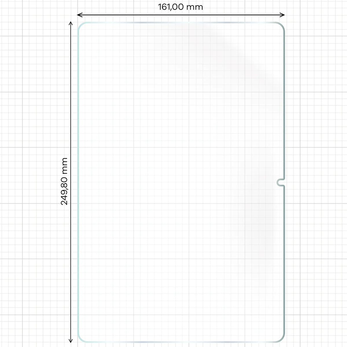 Papierimitationsfolie für Xiaomi Redmi Pad 2 9.7" Bizon Film Tab Papirus Duo, 2 Stück