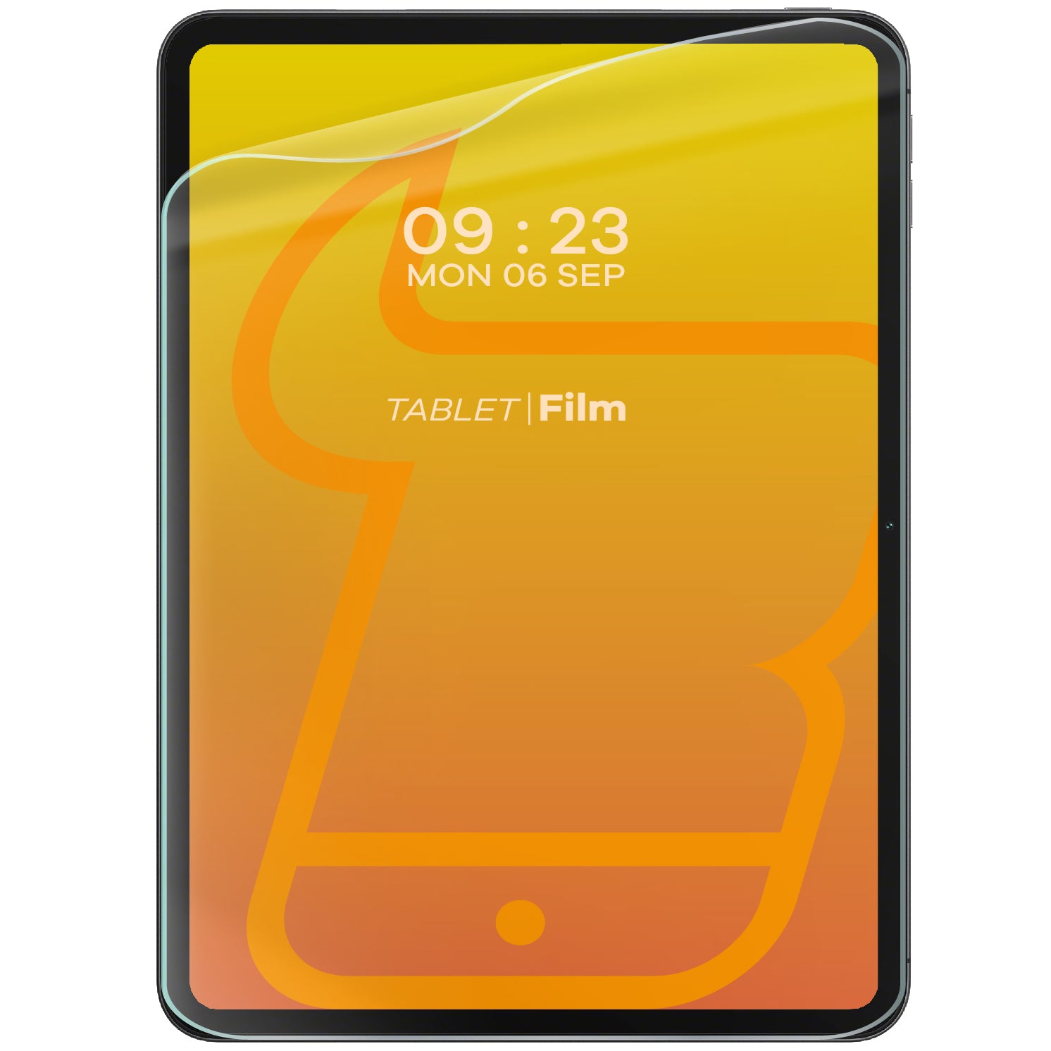 Papierimitationsfolie für OPPO Pad Neo, Bizon Film Tab Papirus Duo, 2 Stück
