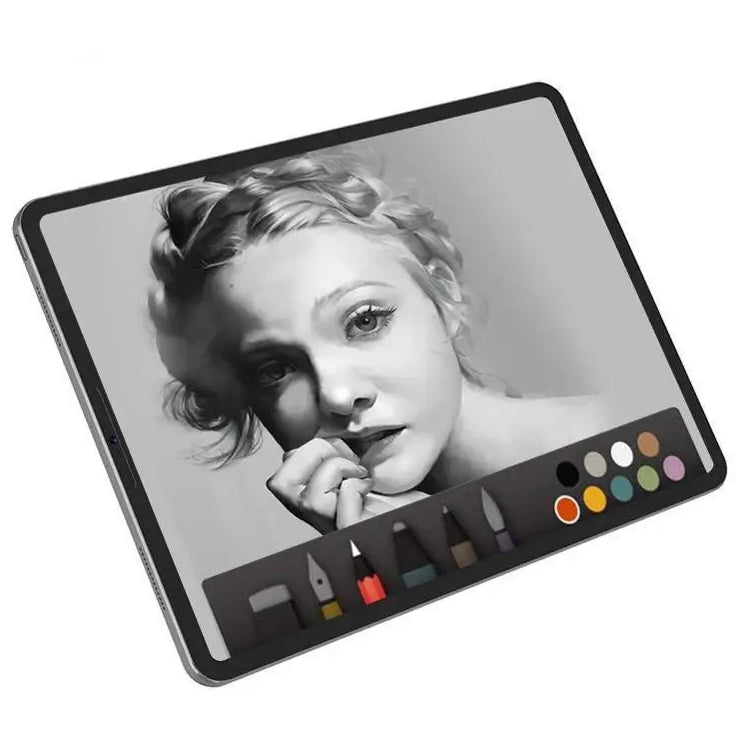 Papierimitationsfolie für Lenovo Tab P12 12.7 TB 370, Bizon Film Tab Papirus Duo, 2 Stück