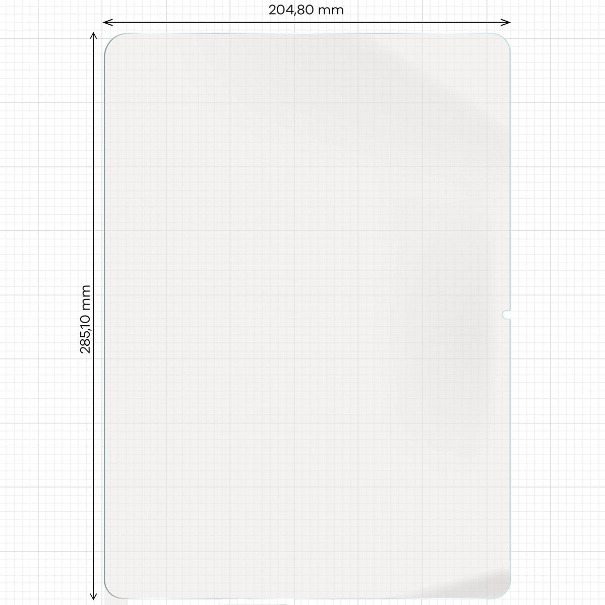 Papierimitationsfolie für OnePlus Pad 3 / 2 Pro / OPPO Pad 4 Pro Bizon Film Tab Papirus Duo, 2 Stück