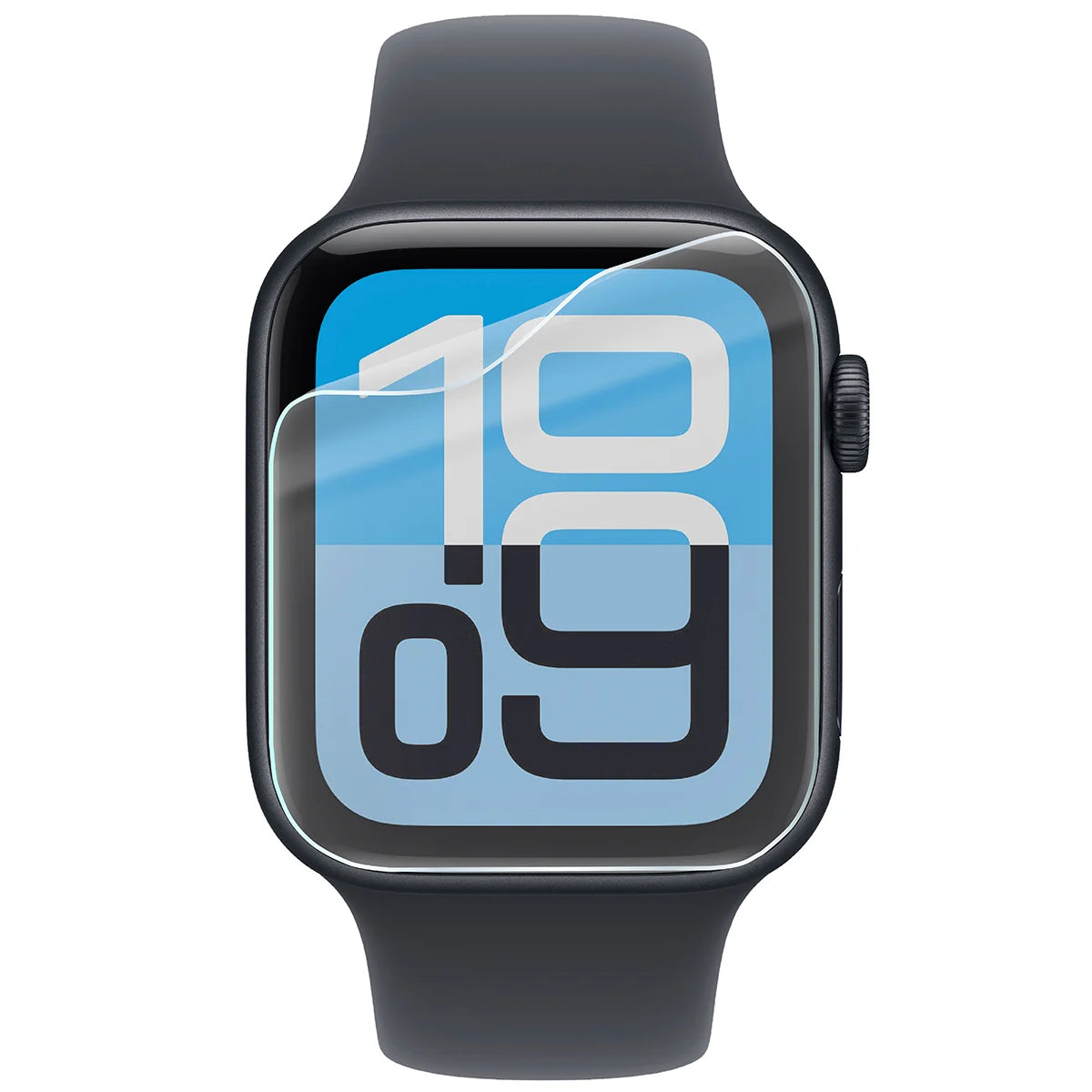 Schutzfolie für den Bildschirm für Apple Watch 4/5/6/7/8/9/SE/SE 2/SE3 40 / 41 mm, Bizon Watch HydroFlex, 3 Stück