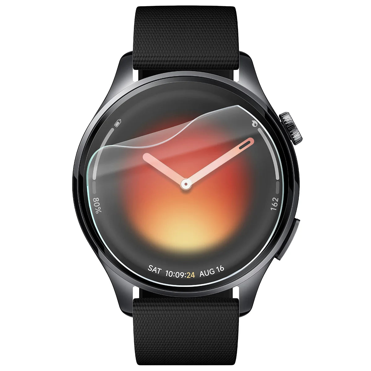 Hydrogel Folie für den Bildschirm für Xiaomi Watch 5, Bizon Watch Film Hydrogel Duo, 2 Stück