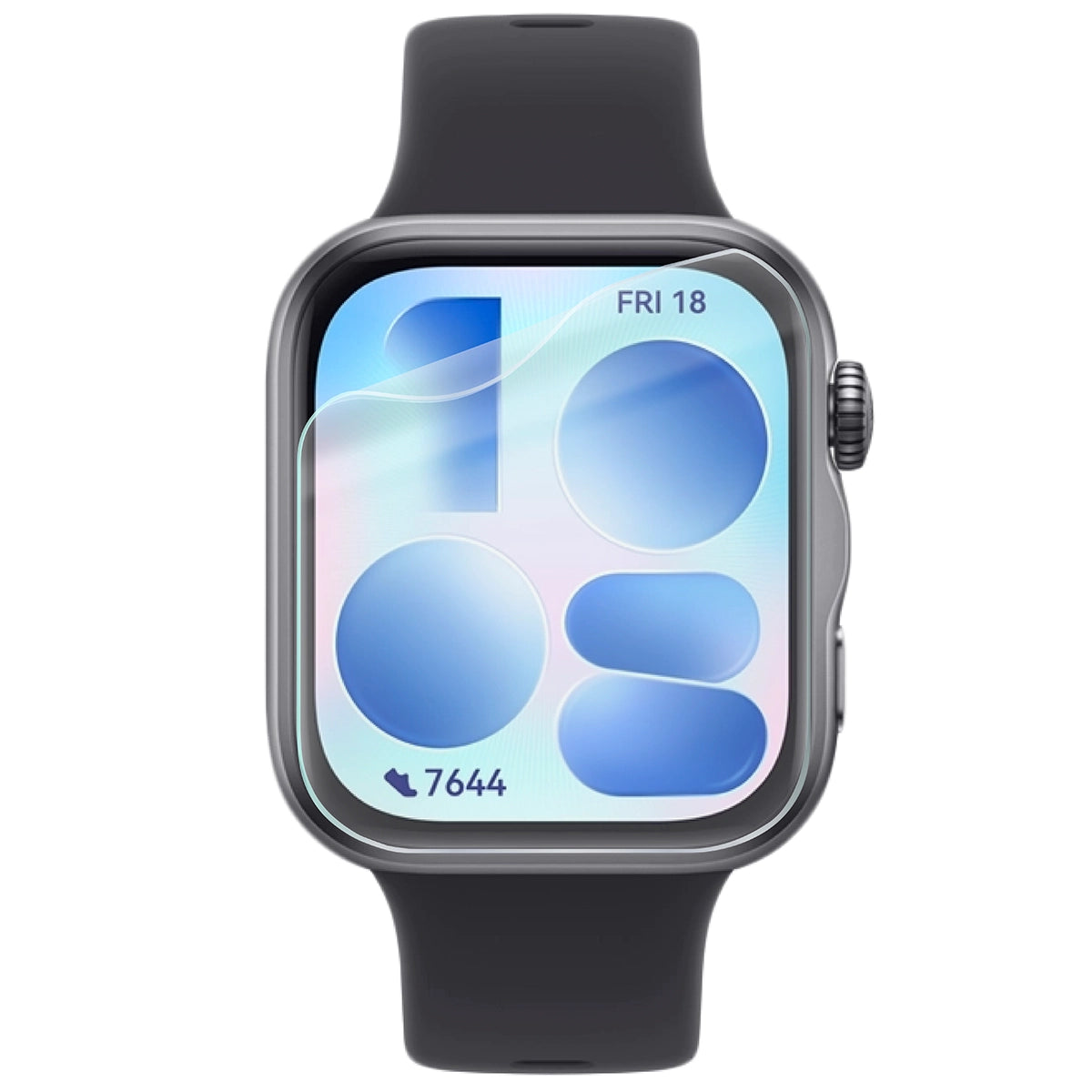 Hydrogel Folie für den Bildschirm für Huawei Watch Fit 5, Bizon Watch Film Hydrogel Duo, 2 Stück