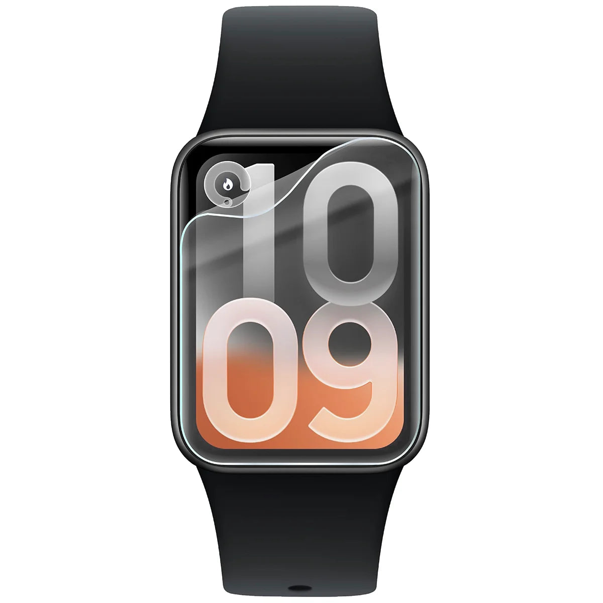 Hydrogel Folie für den Bildschirm für Xiaomi Smart Band 10 Pro, Bizon Watch Film Hydrogel Duo, 2 Stück