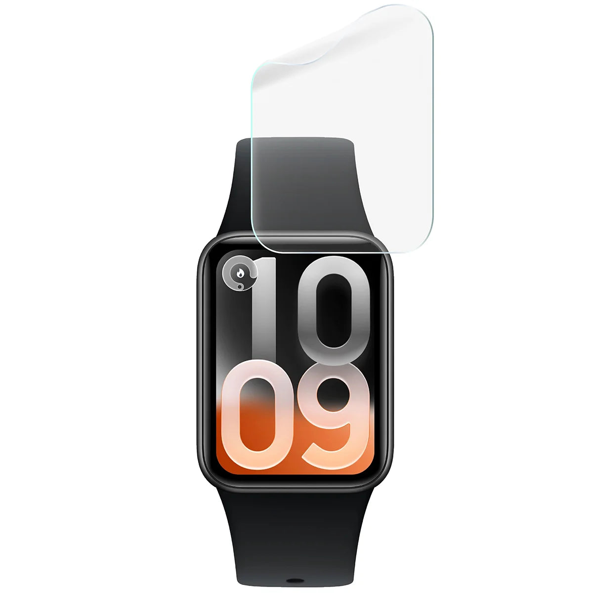 Hydrogel Folie für den Bildschirm für Xiaomi Smart Band 10 Pro, Bizon Watch Film Hydrogel Duo, 2 Stück