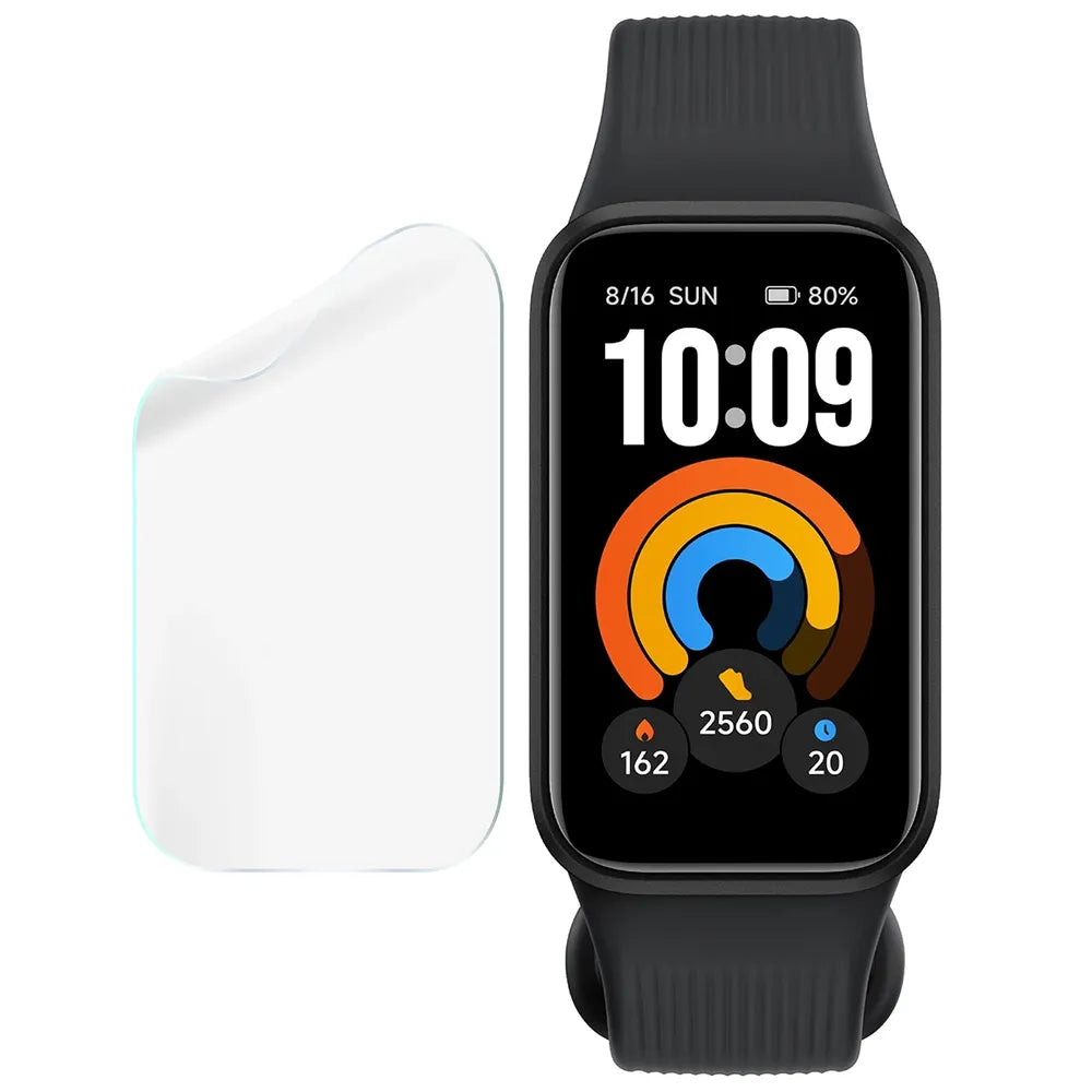 Hydrogel Folie für den Bildschirm für Xiaomi Smart Band 11 Active, Bizon Watch Film Hydrogel Duo, 2 Stück (4/5)