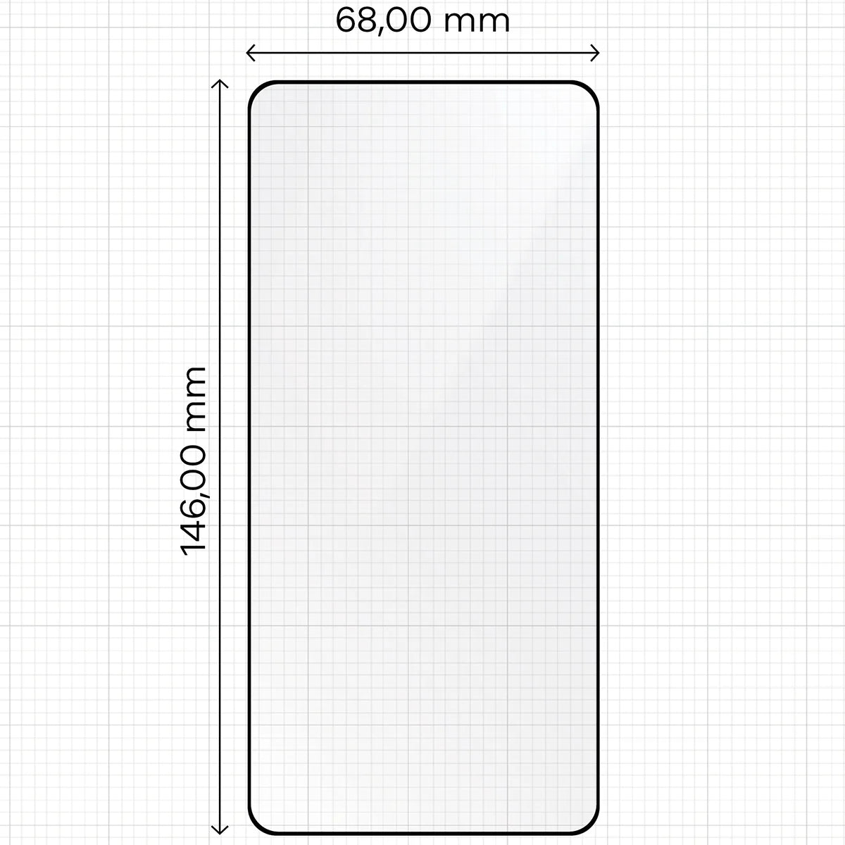 Gehärtetes Glas mit Rahmen zum einfachen Auftragen für Galaxy S26, Bizon Glass Aplikator, 2 Stück