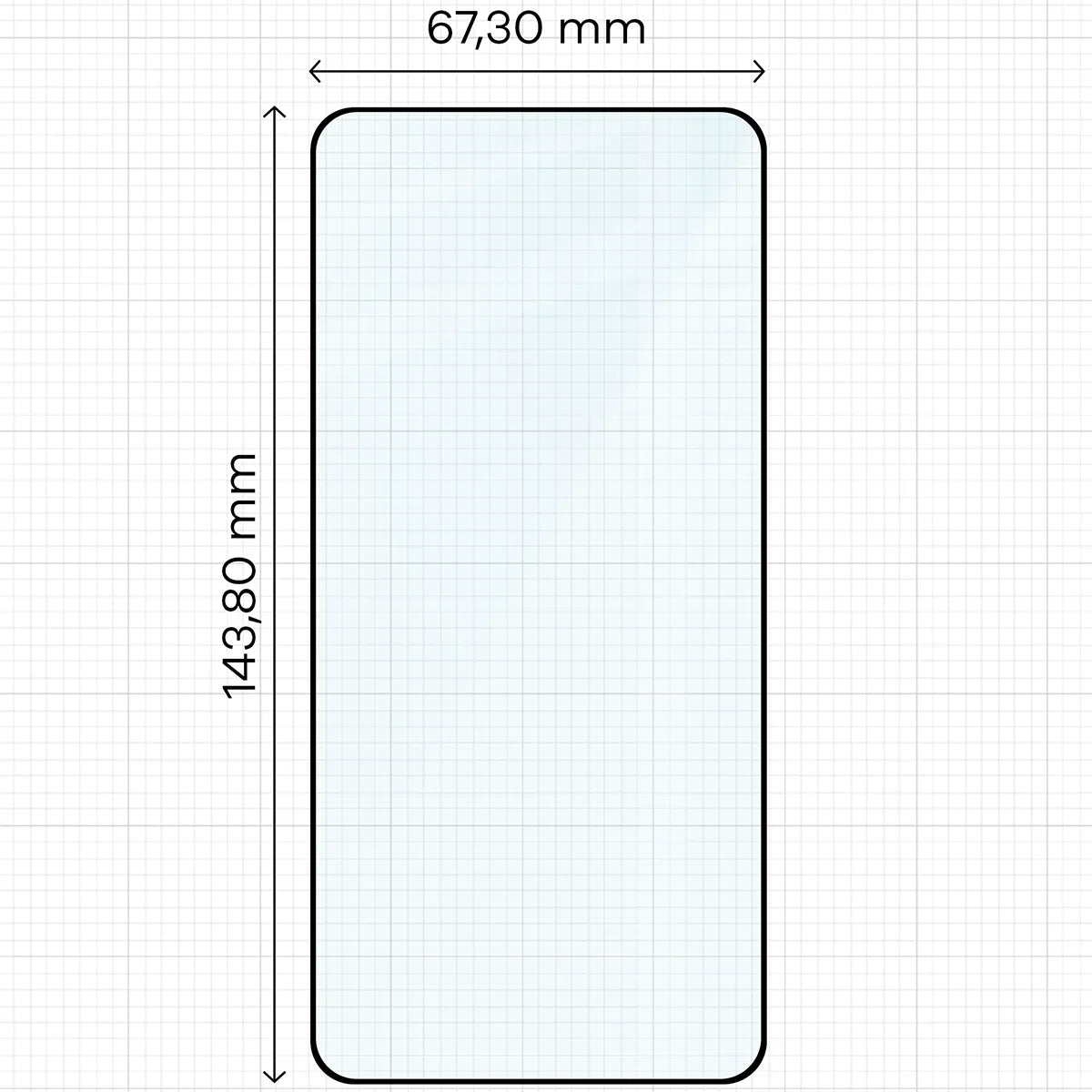 Gehärtetes Glas mit Applikationsrahme für Galaxy S25 / S24, Bizon Glass Aplikator Edge, 1 Set