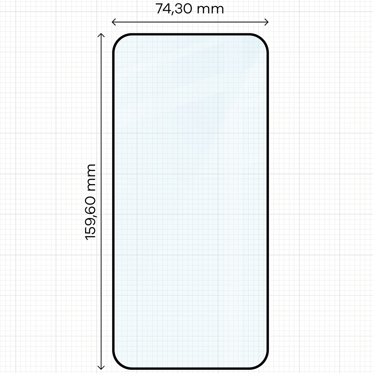 Gehärtetes Glas mit Applikationsrahme für Xiaomi Redmi Note 17 Pro 5G / Pro Max 5G, Bizon Glass Aplikator Edge, 2 Sets (2/7)