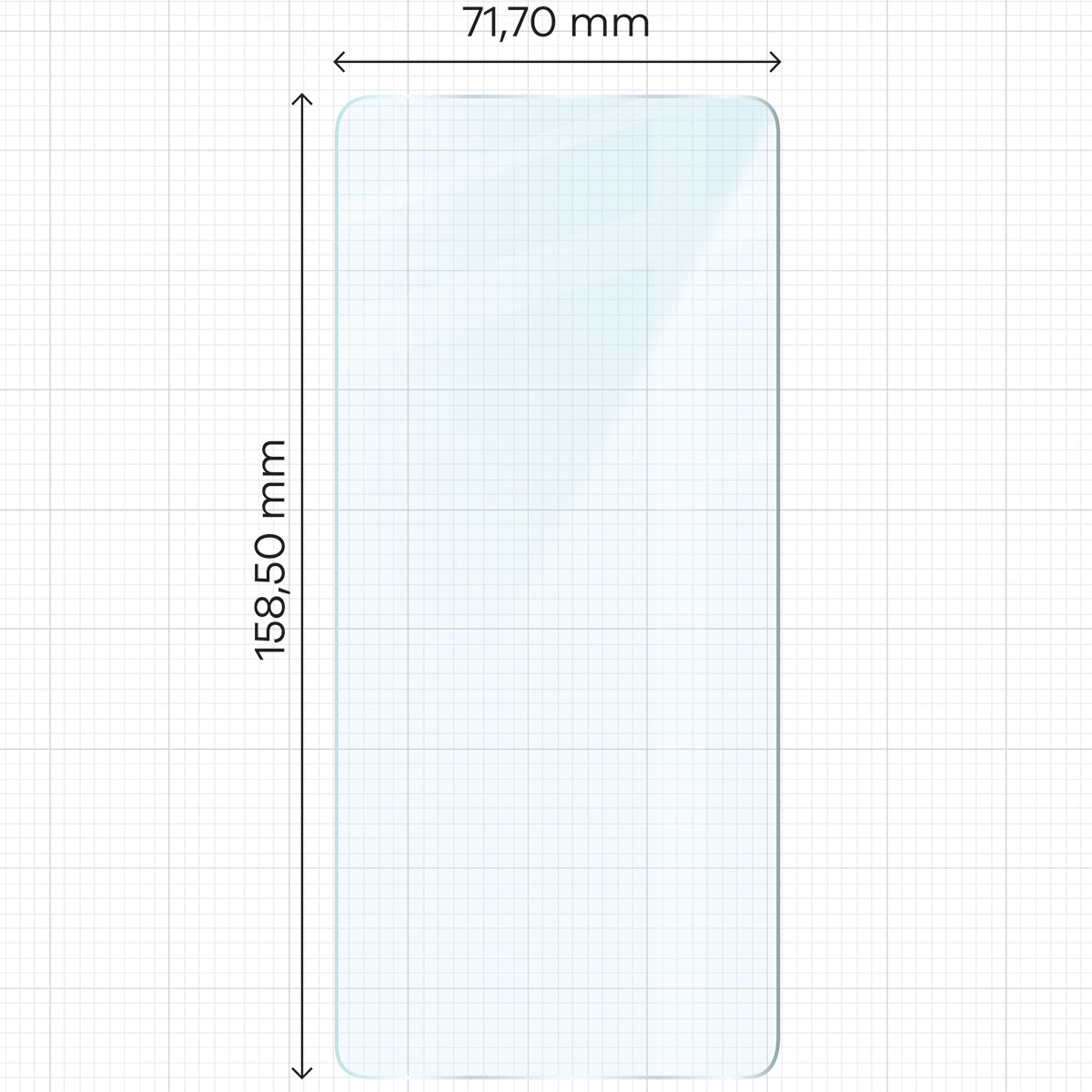 Gehärtetes Glas für Asus Zenfone 12 Ultra, Bizon Glass Clear