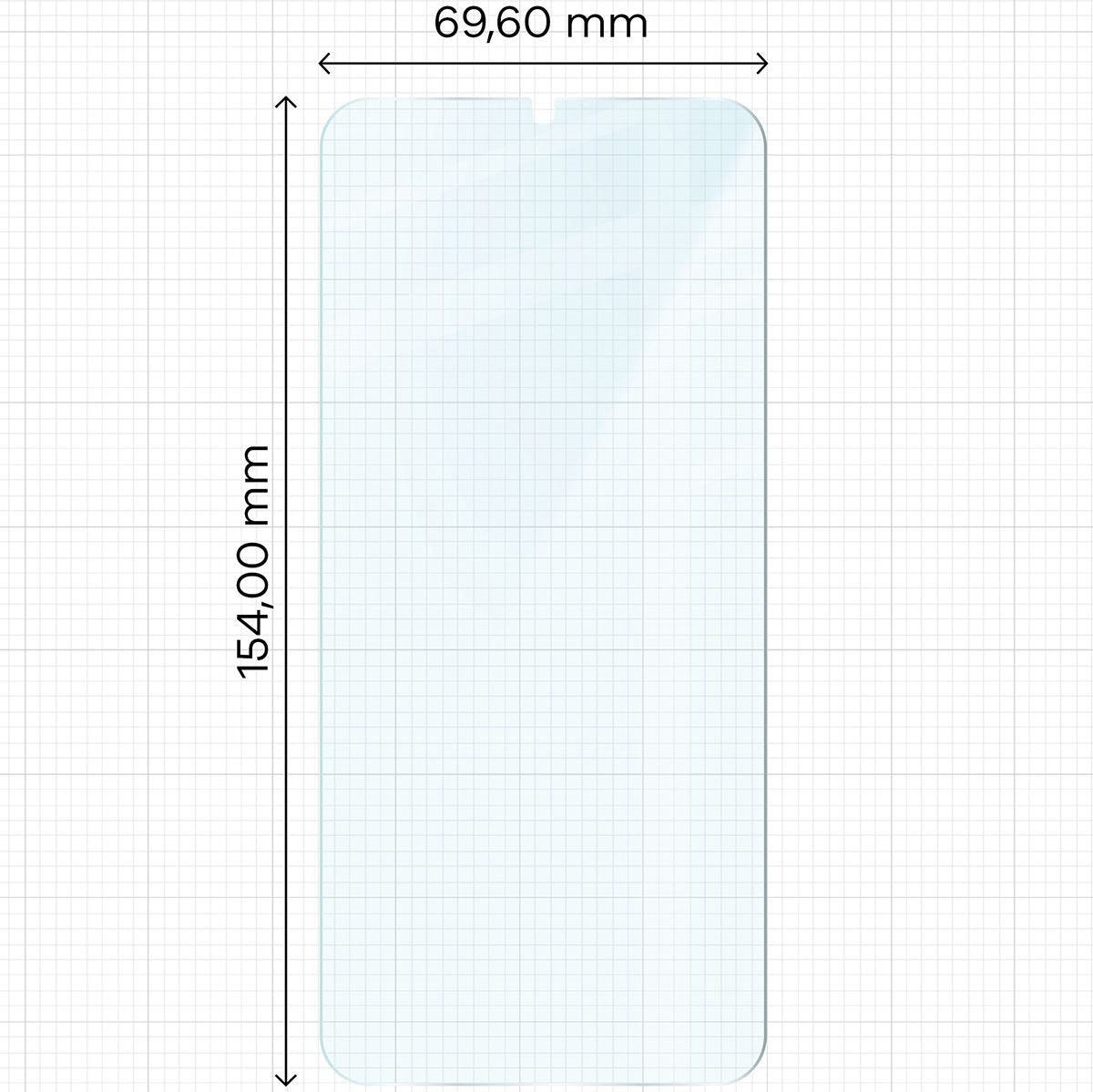 Gehärtetes Glas Bizon Glass Clear für Galaxy M34 5G
