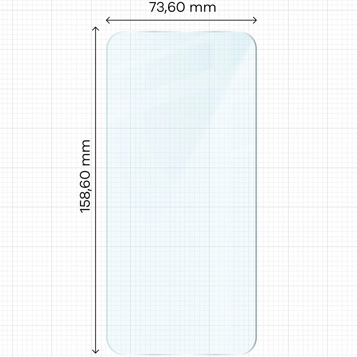 Gehärtetes Glas für Galaxy S26 FE 5G / S25 FE 5G / S24 FE 5G / A36 5G / A37 5G / A56 5G, Bizon Glass Clear