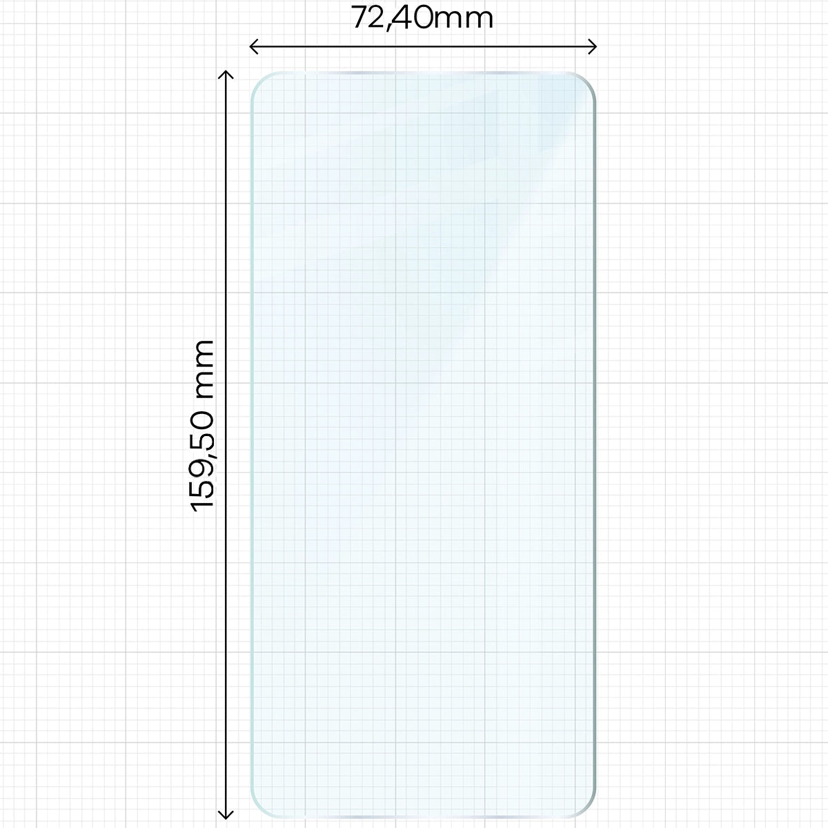 Gehärtetes Glas für Nothing Phone (3a) / (3a) Pro / (3a) Lite / CMF Phone 2 Pro, Bizon Glass Clear