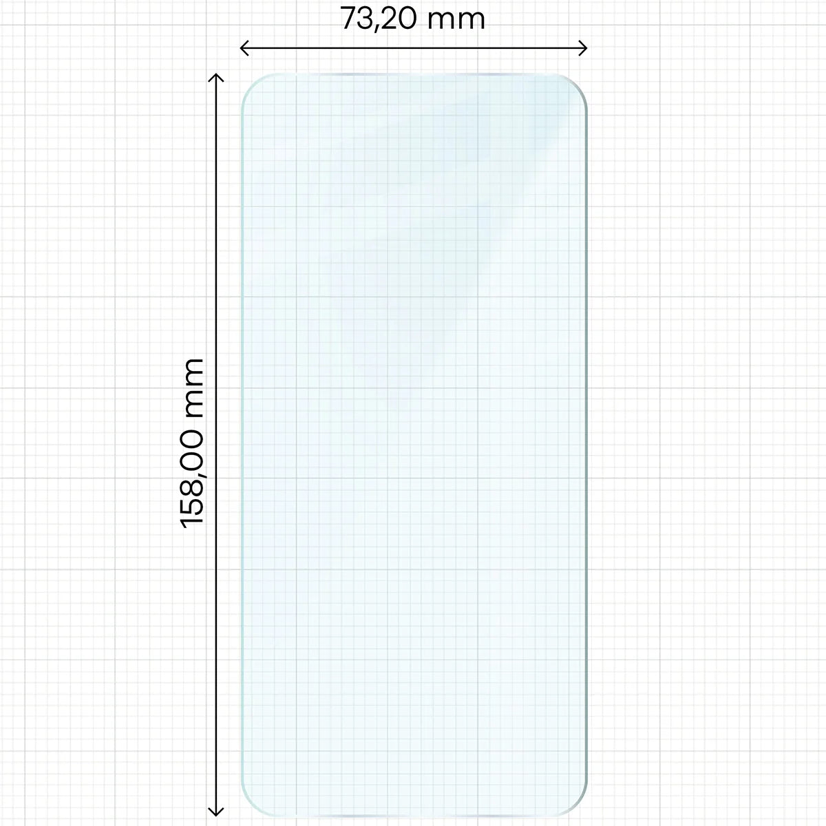 Gehärtetes Glas für Galaxy A57 5G, Bizon Glass Clear