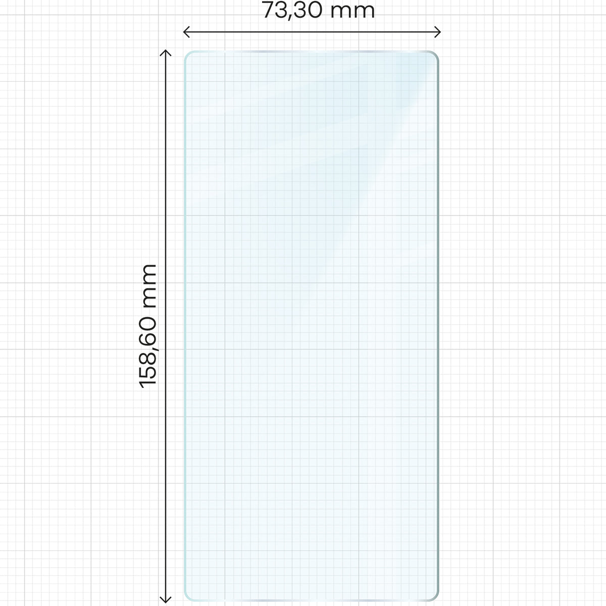 Gehärtetes Glas für Galaxy S25 Ultra, Bizon Glass Clear