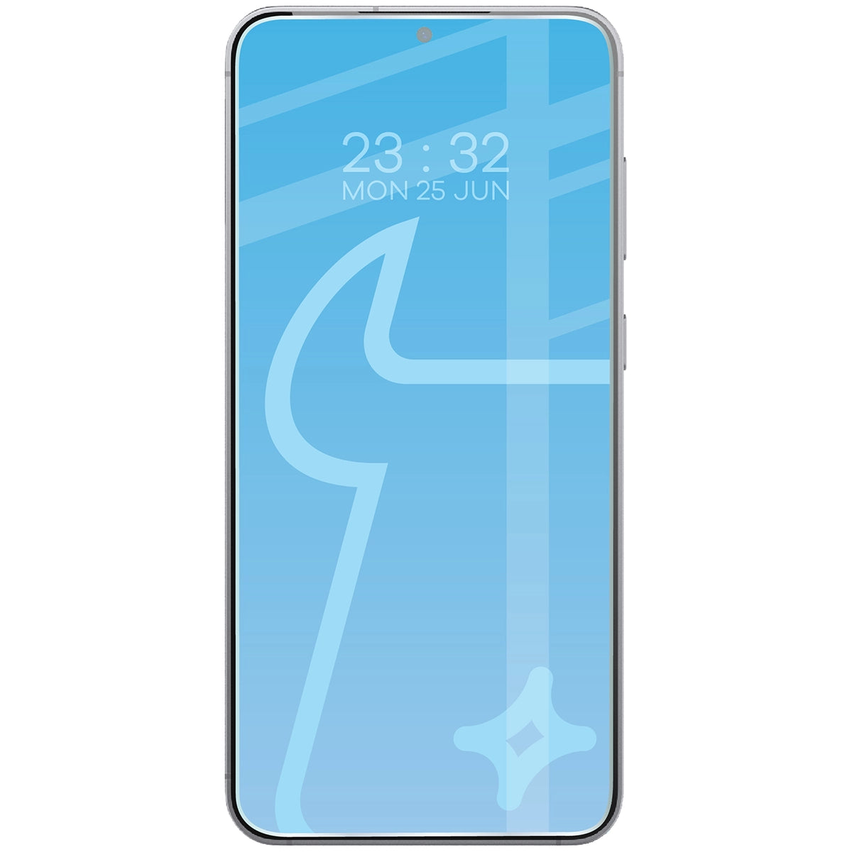 Gehärtetes Glas für Galaxy S26 Plus / S25 Edge, Bizon Glass Clear