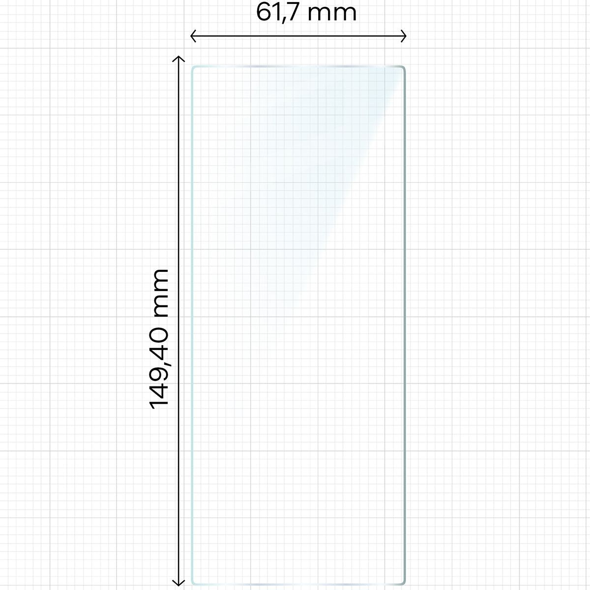Gehärtetes Glas für Galaxy Z Fold6, Bizon Glass Clear