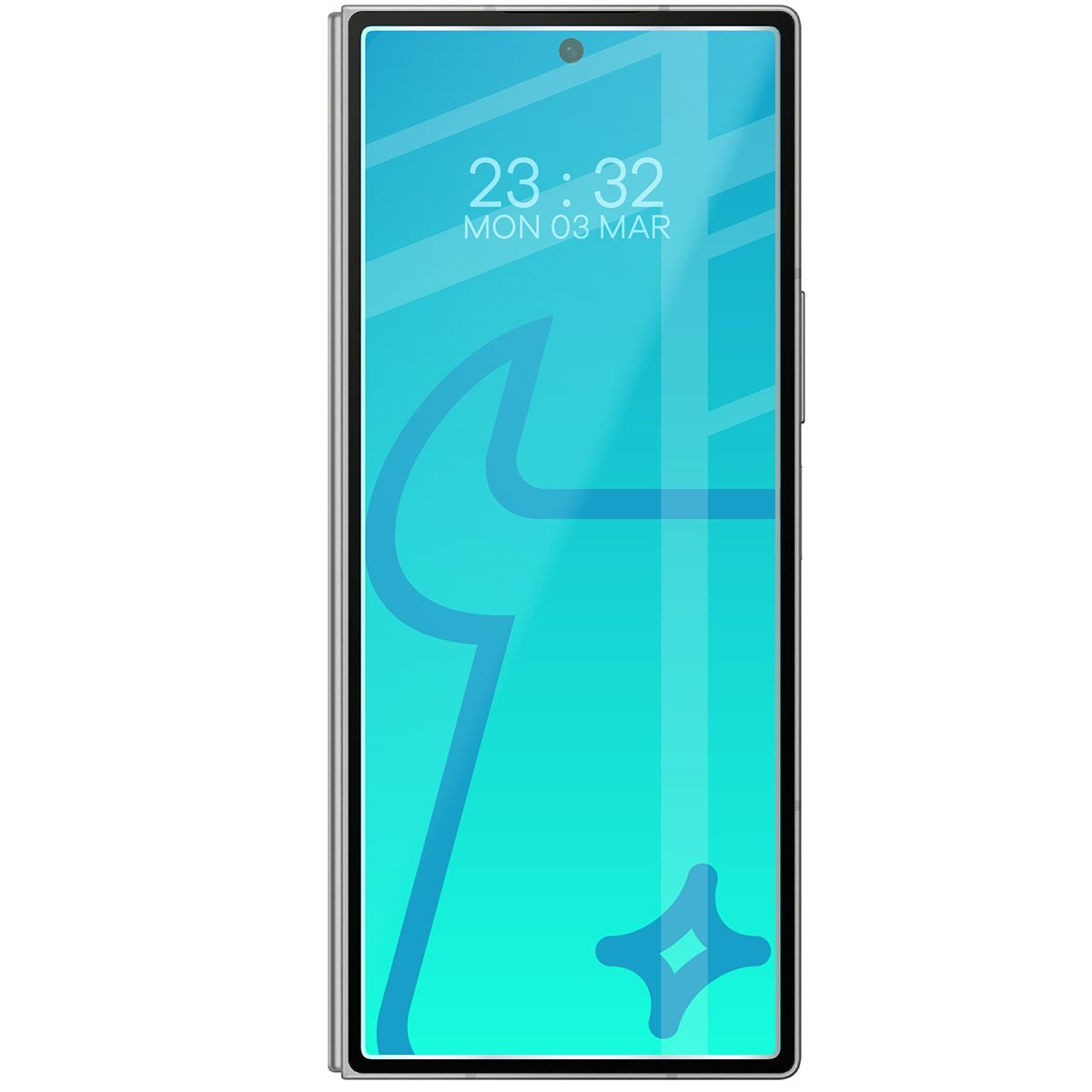 Gehärtetes Glas für Galaxy Z Fold6, Bizon Glass Clear