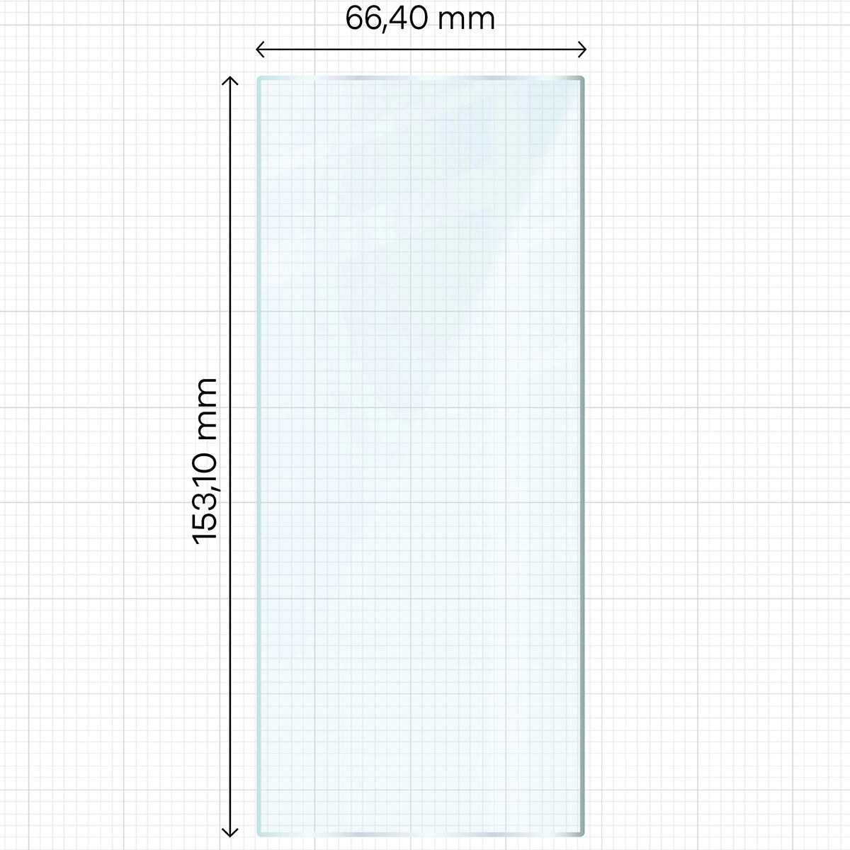 Gehärtetes Glas für Galaxy Z Fold8 Ultra, Bizon Glass Clear