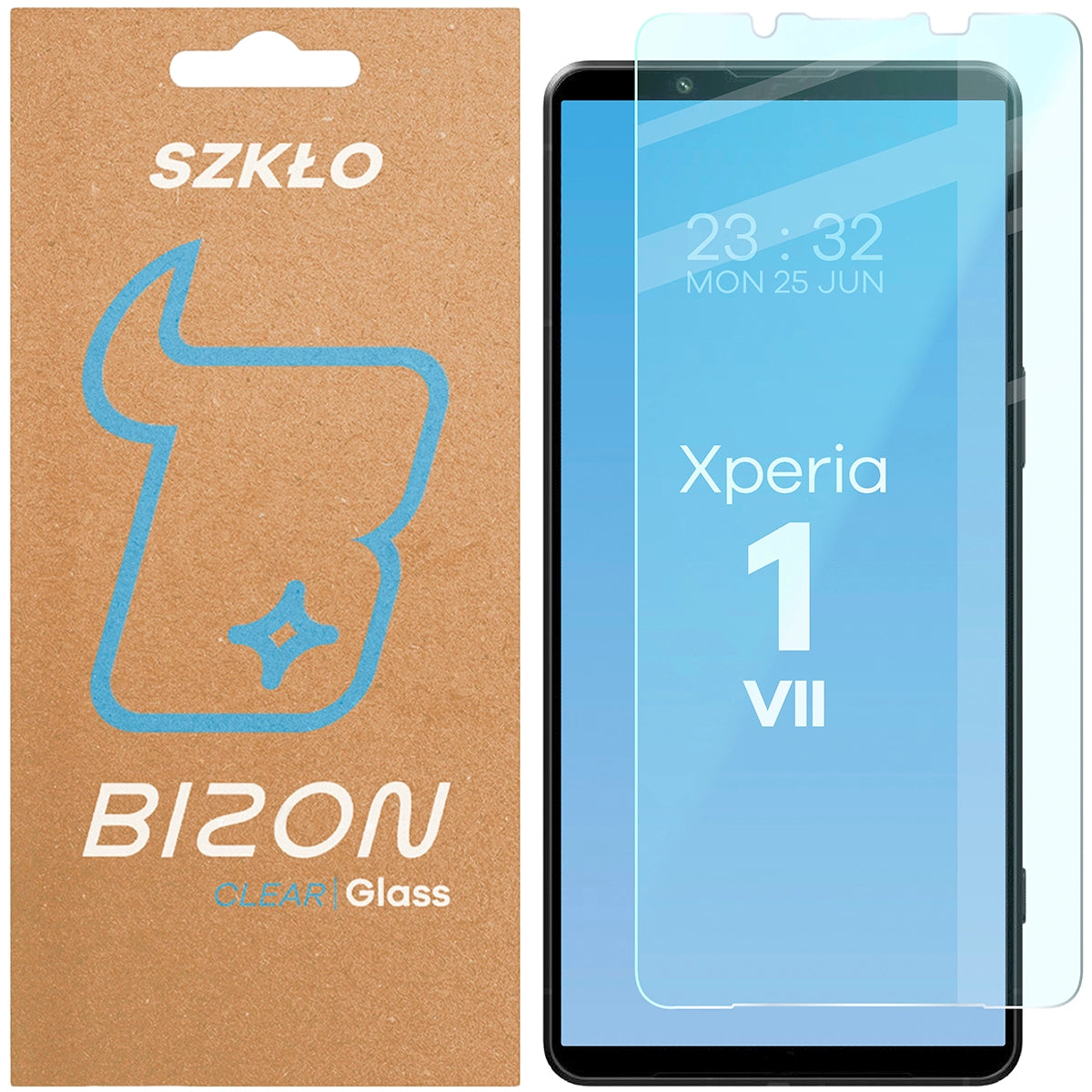 Gehärtetes Glas für Xperia 1 VII, Bizon Glass Clear