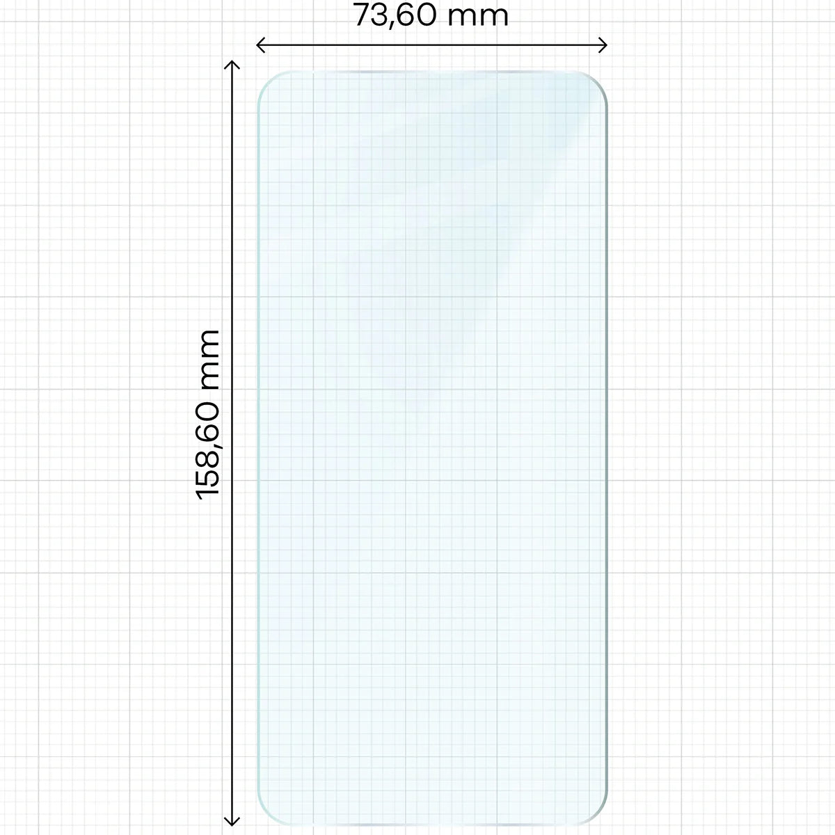 Gehärtetes Glas für Xiaomi 15T / 15T Pro, Bizon Glass Clear