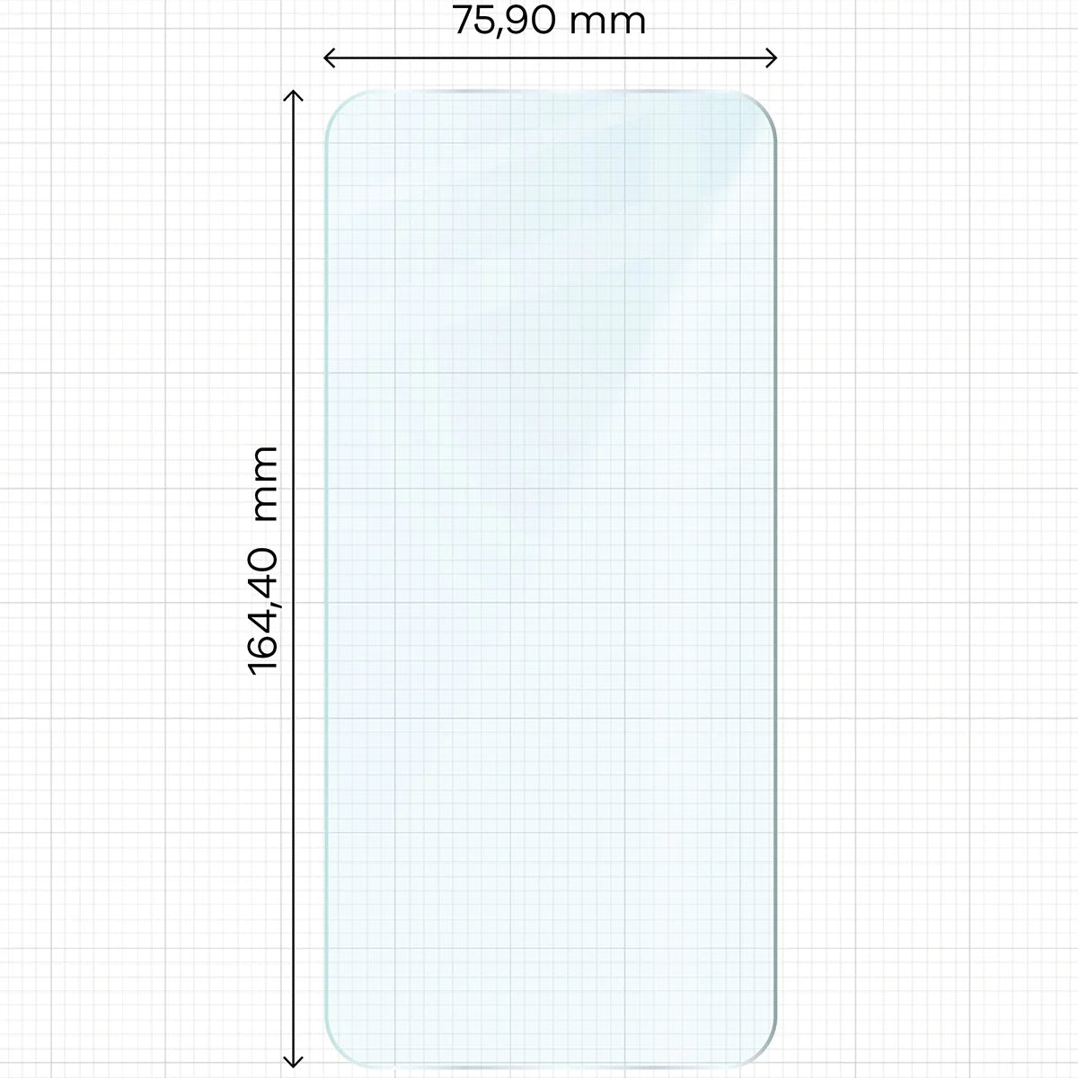 Gehärtetes Glas für Xiaomi Redmi 15 4G / 5G, Bizon Glass Clear