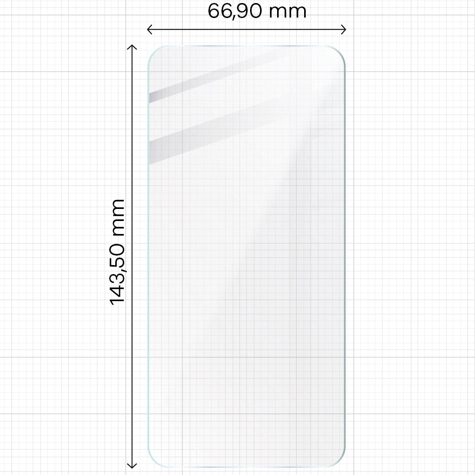 Gehärtetes Glas - 3 Stück + Kameraschutz für Galaxy S24, Bizon Glass Clear Pack