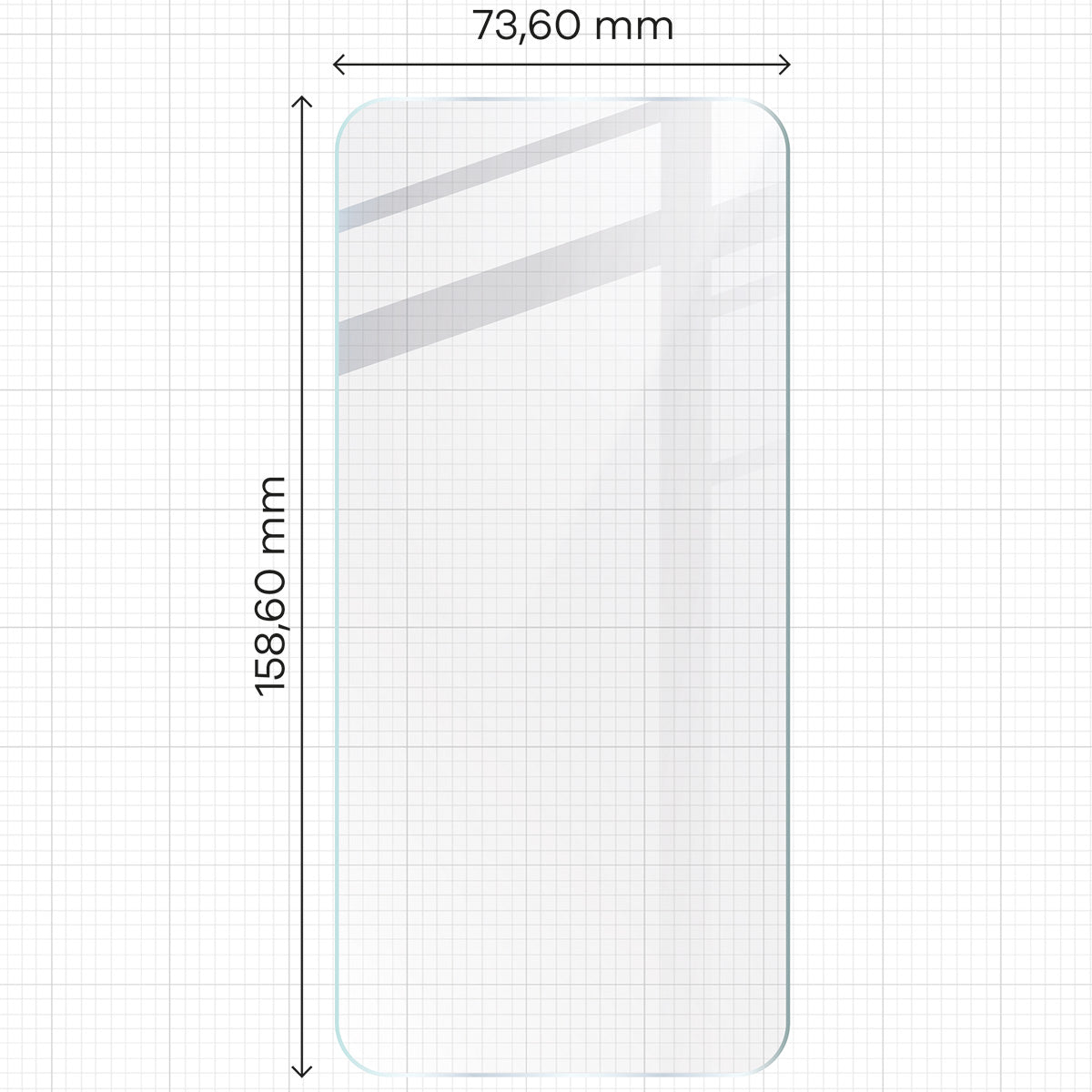 Gehärtetes Glas - 3 Stück + Kameraschutz für Galaxy S24 FE, Bizon Glass Clear Pack