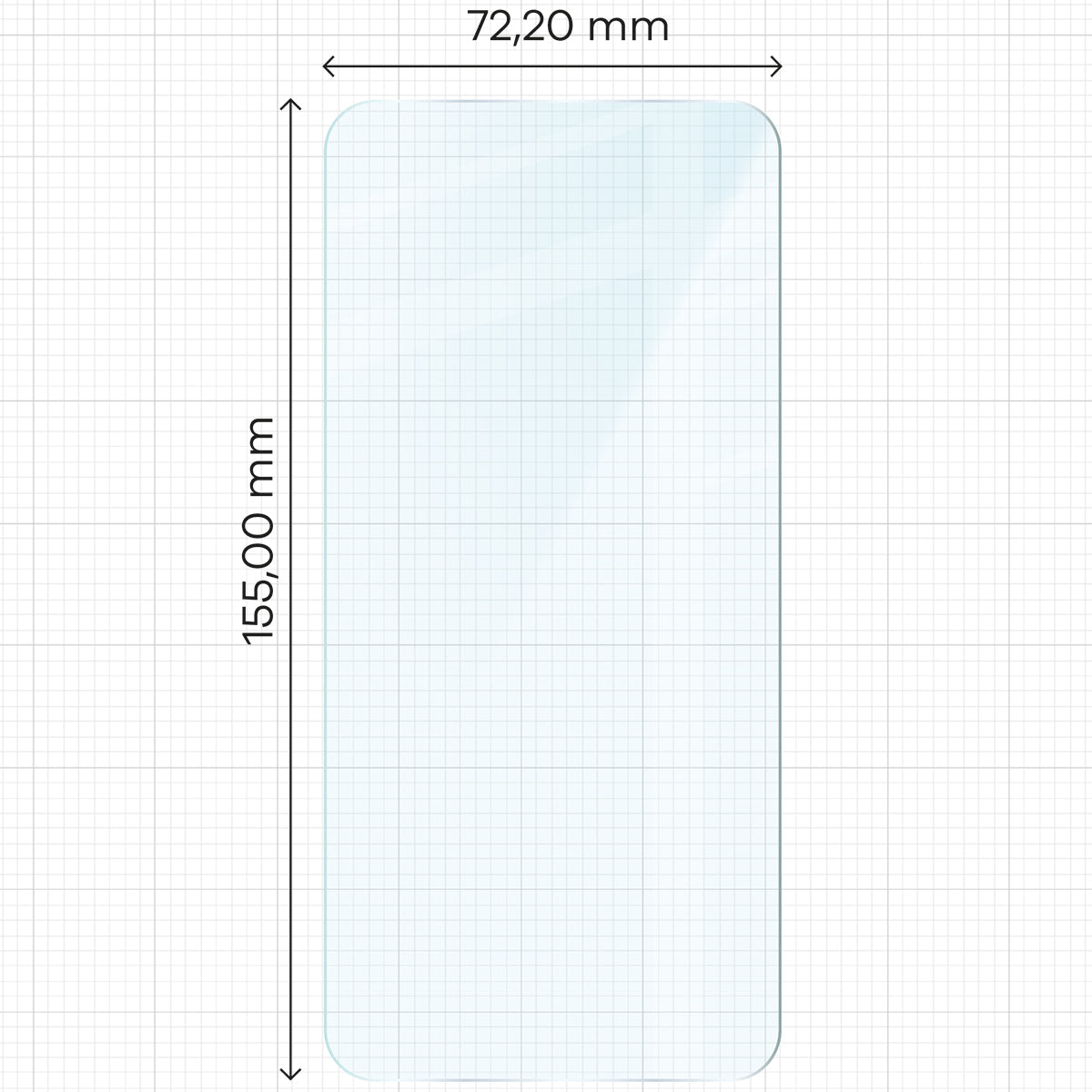 Gehärtetes Glas - 3 Stück + Kameraschutz für Galaxy S25 Plus, Bizon Glass Clear Pack