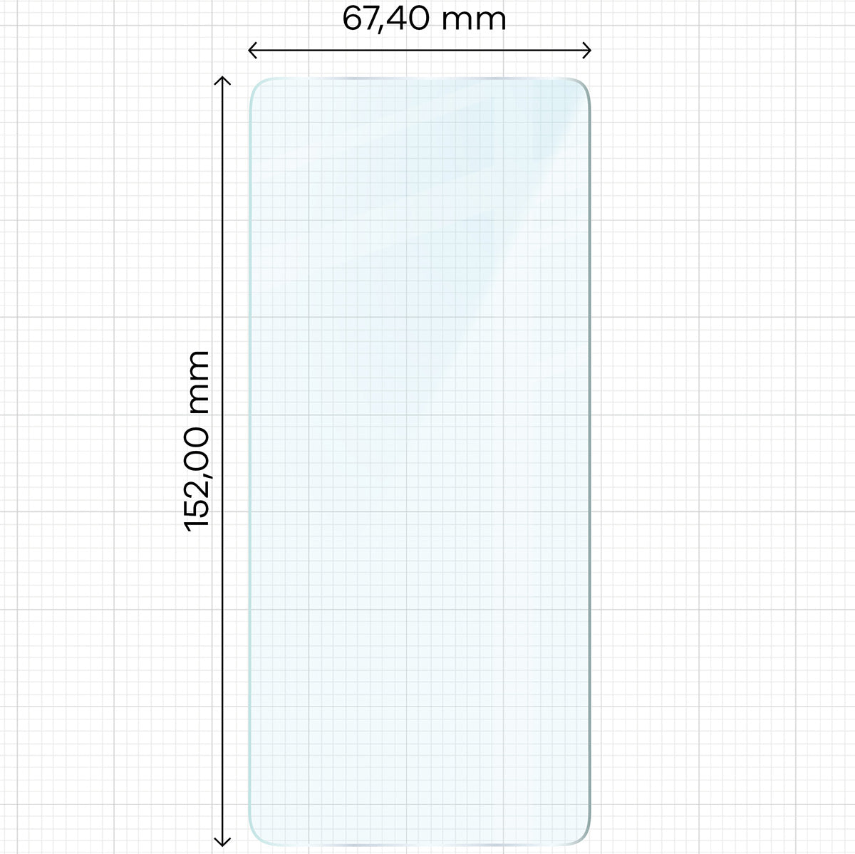 Gehärtetes Glas für Galaxy S20 FE, Bizon Glass Clear