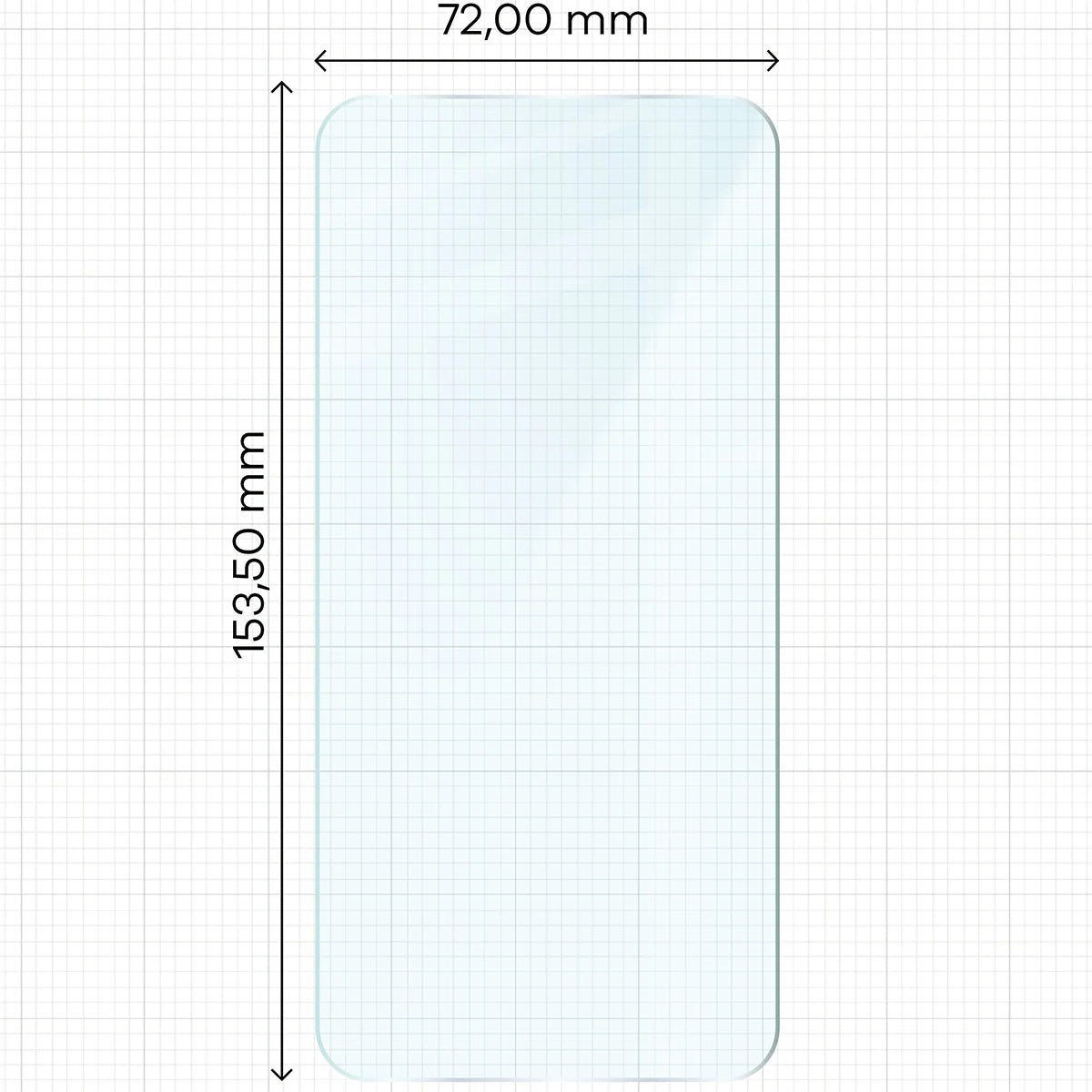 Gehärtetes Glas für Galaxy S23 Plus, Bizon Glass Clear Duo, 2 Stück