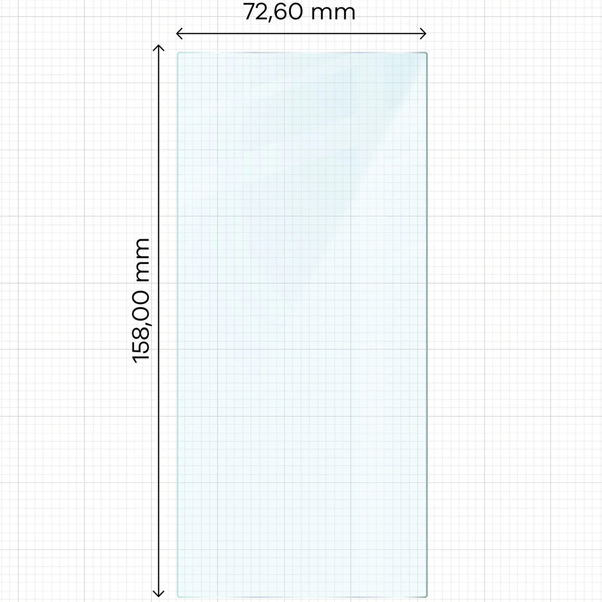 Gehärtetes Glas für Galaxy S24 Ultra, Bizon Glass Clear Duo, 2 Stück